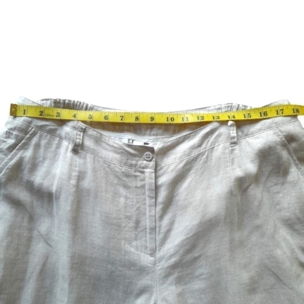 Talbots Irish Linen Crop Petite 18W - Picture 7 of 15